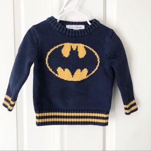 BabyGab 🧶 🦇 Batman logo knit sweater